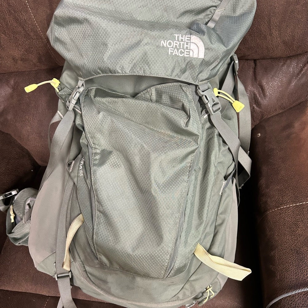 The North Face Green Backpack for Women 55L
